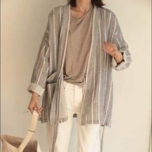 Xirena Ryder Robe Wrap Shirt Jacket